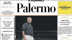 Prima Pagina, La Repubblica-Palermo: “L’uomo delle stelle, successi e poi tracollo”