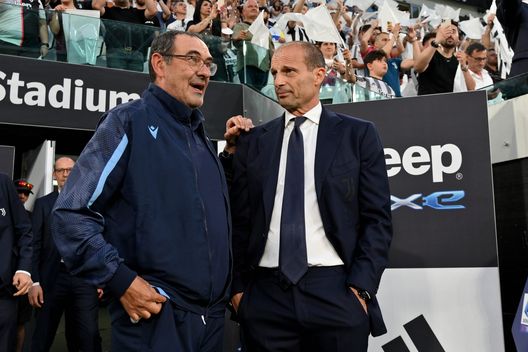 Maurizio Sarri e Massimiliano Allegri Maurizio Sarri e Massimiliano Allegri