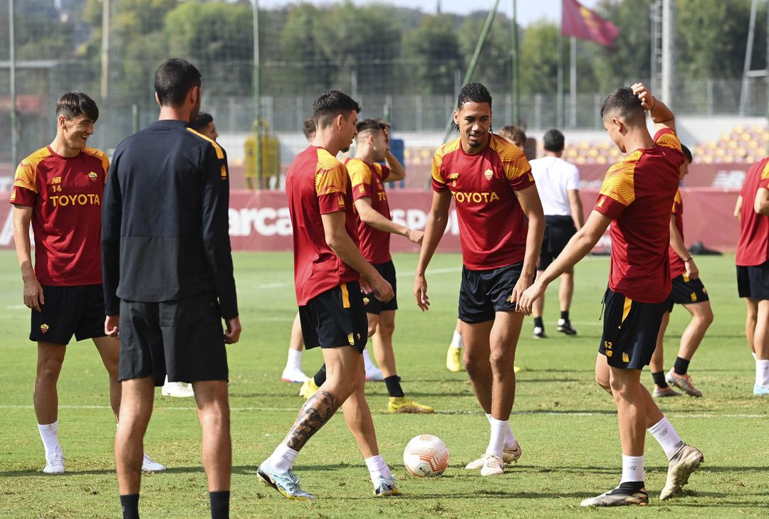 Roma, l’ultimo allenamento prima della partenza per la Spagna – FOTO GALLERY - immagine 8