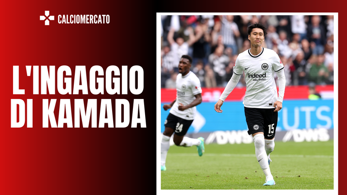 Daichi Kamada, centrocampista dell'Eintracht Francoforte e obiettivo del Milan
