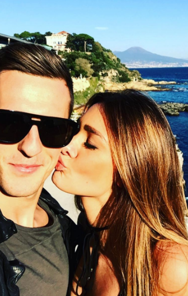  Arkadiusz Milik e Jessica Ziolek 