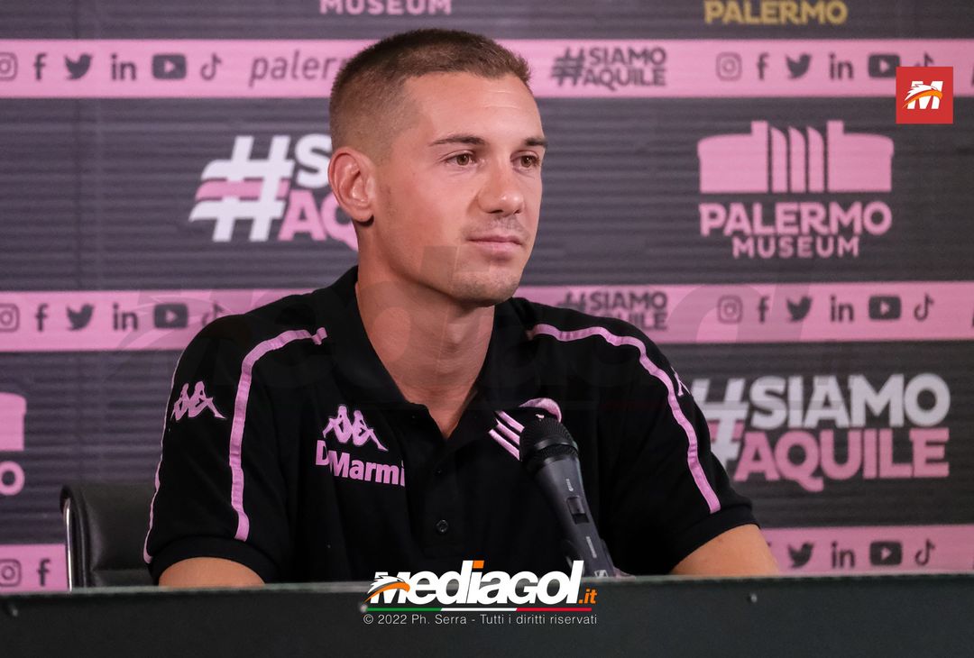 FOTO RITIRO PALERMO, La conferenza stampa di Ivan Marconi (Gallery) - immagine 11