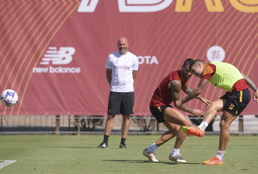 Trigoria, la Roma lavora per preparare la trasferta contro l’Inter – FOTO GALLERY - immagine 5