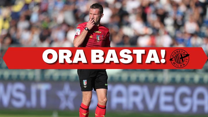 L'arbitro Marco Serra, protagonista in negativa di Milan-Spezia 1-2 (credits: Getty images) L'arbitro Marco Serra