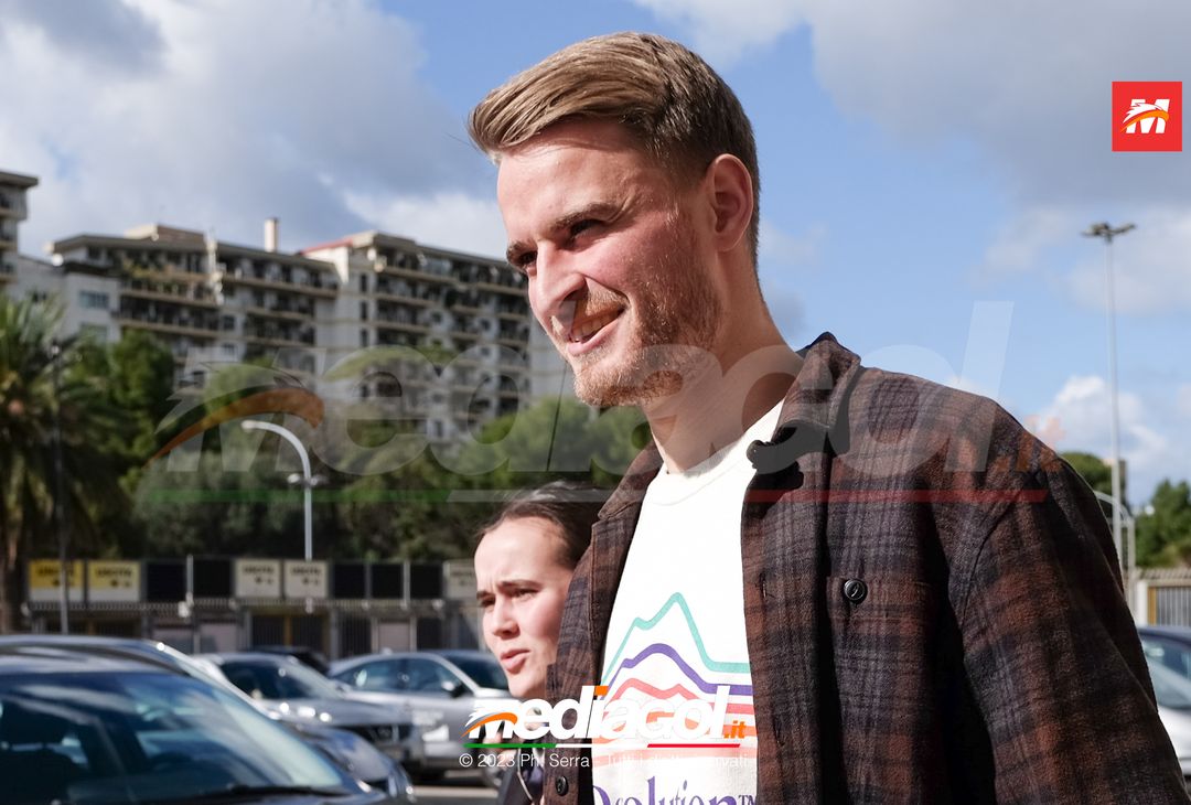 FOTO PALERMO, Simon Graves Jensen: l’ex Randers al ‘Barbera’ per la firma (Gallery)- immagine 1