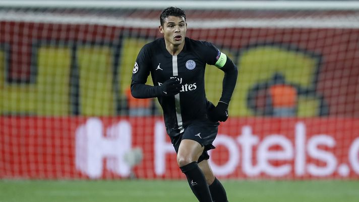 Thiago Silva of Paris Saint Germain (Photo by Srdjan Stevanovic/Getty Images) 