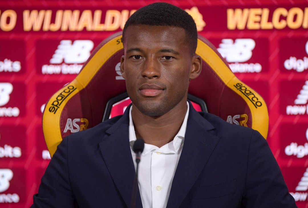 La conferenza stampa di presentazione di Wijnaldum – FOTO GALLERY - immagine 12