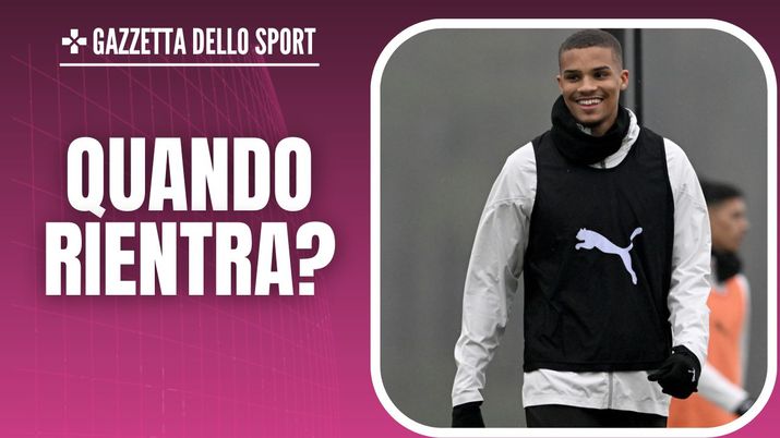 Malick Thiaw AC Milan allenamento Milanello