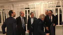 FOTO / Cena di Natale per gli azzurri a Villa D’Angelo