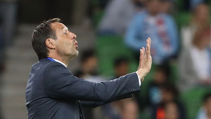 MELBOURNE, AUSTRALIA - DECEMBER 03: Melbourne City coach John vant Schip gestures during the round nine A-League match between Melbourne City FC and the Brisbane Roar at AAMI Park on December 3, 2016 in Melbourne, Australia. (Photo by Robert Cianflone/Getty Images) MELBOURNE, AUSTRALIA - DECEMBER 03: Melbourne City coach John vant Schip gestures during the round nine A-League match between Melbourne City FC and the Brisbane Roar at AAMI Park on December 3, 2016 in Melbourne, Australia. (Photo by Robert Cianflone/Getty Images)