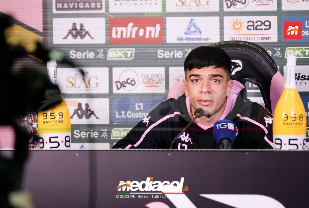 FOTO PALERMO, Giuseppe Aurelio presentato in conferenza stampa (GALLERY) - immagine 7