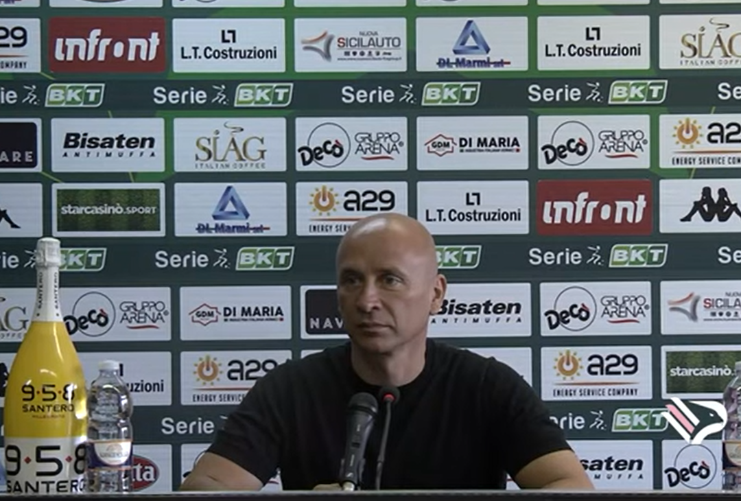 FOTO PALERMO, Corini in conferenza stampa prima del match contro il Bari (Gallery) - immagine 6