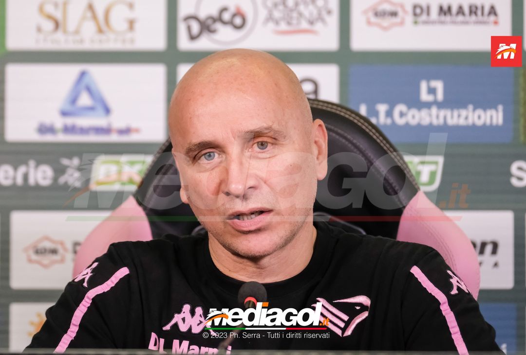 FOTO PALERMO, verso la Reggina: Mister Corini in conferenza stampa (Gallery) - immagine 20