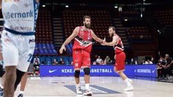 Basket, derby senza storia al Forum: Milano domina in lungo e in largo, passeggiata contro Cantù