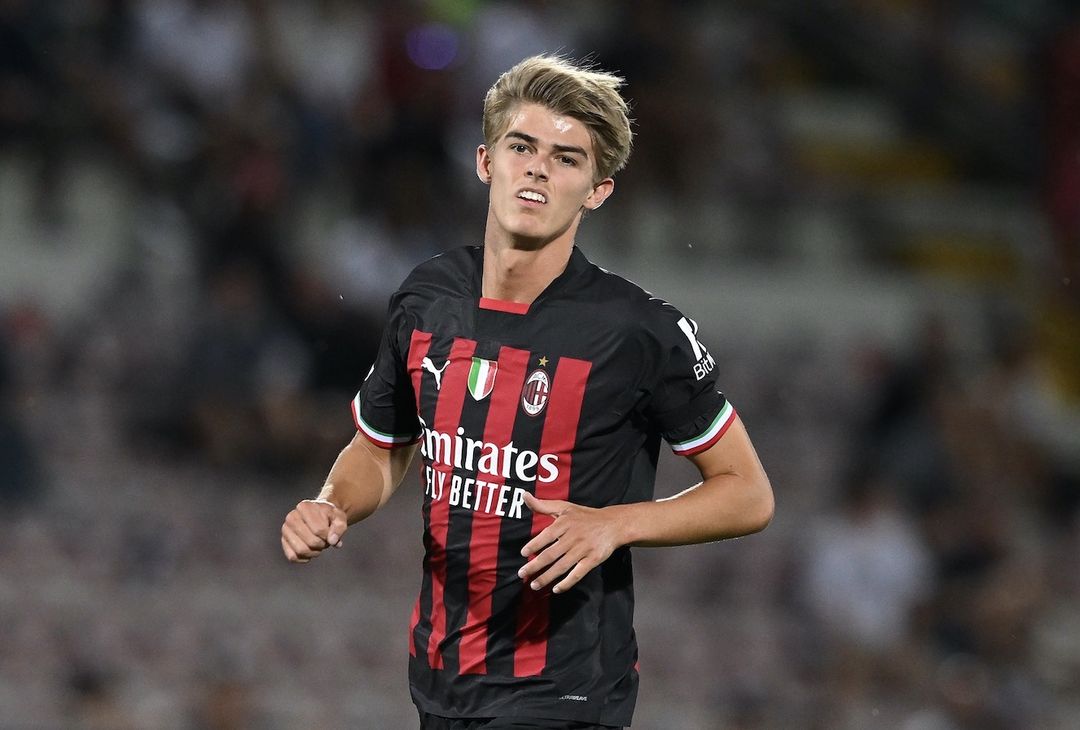 Charles De Ketelaere AC Milan amichevole Vicenza-Milan 1-6