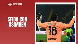 Napoli-Milan, Osimhen contro Maignan: duello del gol