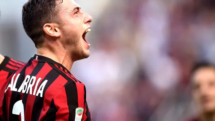 Calabria Calabria, difensore del Milan, foto Twitter Davide Calabria