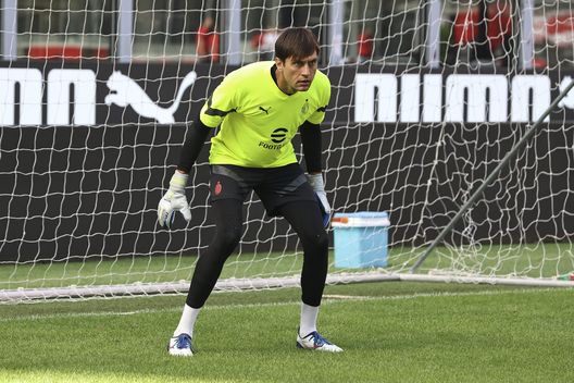 Ciprian Tatarusanu AC Milan allenamento Milanello