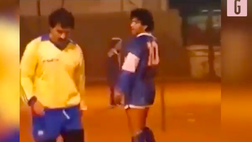 VIDEO Napoli, i luoghi di Maradona: la partita a Posillipo su un campo di terra battuta del Pibe de Oro
