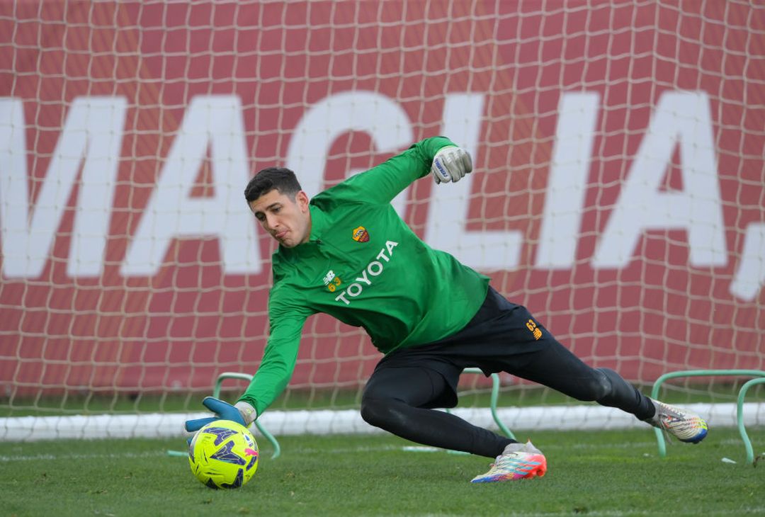 Trigoria, ripresa dopo Milan-Roma: gol di Solbakken. C’è Karsdorp – FOTO GALLERY - immagine 16