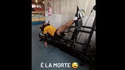 VIDEO / Tamberi, nuovo esercizio e allenamento distruttivo: finisce così…