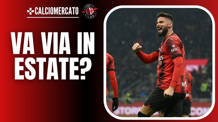 Olivier Giroud, attaccante del Milan 17/01/2024 PianetaMilan.it