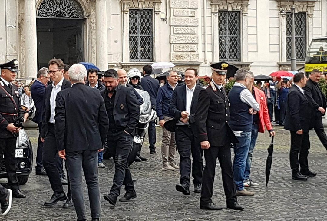 GALLERY PM – Coppa Italia, ecco l’arrivo del Milan al Quirinale - immagine 13