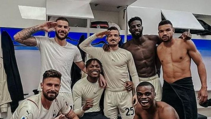 La foto postata dal giocatore rossonero su Instagram  La foto postata dal giocatore rossonero su Instagram