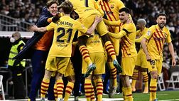 Incubo Real Madrid: il Barcellona vince 4-0 al Bernabeu