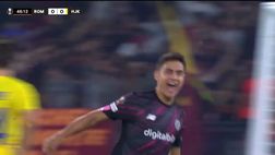 Roma-Helsinki: Dybala segna dopo 69 secondi dal suo ingresso | VIDEO