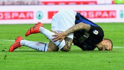 L’Inter “taglia” ancora Icardi: nella locandina di Inter-Juve spicca l’assenza del bomber