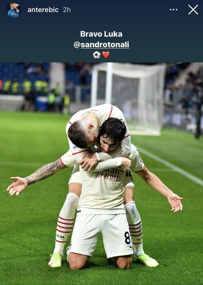 Milan, Rebic incensa Tonali con un paragone importante: “Bravo Luka”- immagine 2
