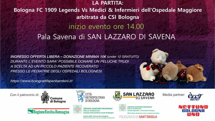 Il Bologna Legends pronto a tornare in campo per beneficenza: ecco dove Il Bologna Legends pronto a tornare in campo per beneficenza: ecco dove - immagine 1