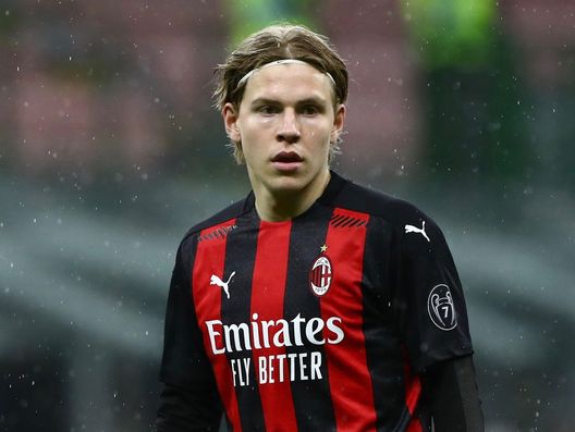 Jens Petter Hauge (attaccante AC Milan) durante Milan-Spezia 3-0 (Serie A 2020-2021) | AC Milan News (Getty Images) Jens Petter Hauge (attaccante AC Milan) durante Milan-Spezia 3-0 (Serie A 2020-2021) | AC Milan News (Getty Images)