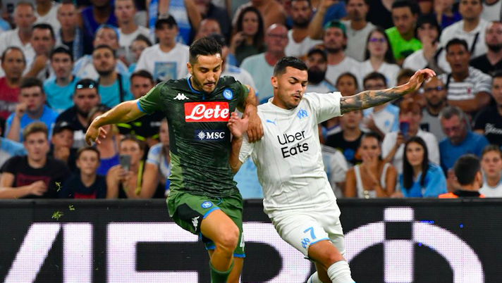 Il Napoli vince 1-0 a Marsiglia: segna Mertens, muro Manolas, +1 Callejon. Brilla Elmas - immagine 1