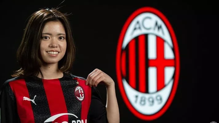 Yui Hasegawa, nuova calciatrice dell'AC Milan femminile  (credits: acmilan.com)| Milan News