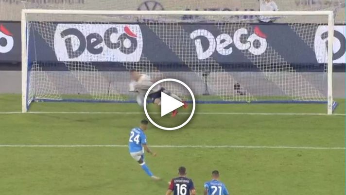 VIDEO Napoli-Cagliari 2-0, Insigne sigla il doppio vantaggio degli azzurri 