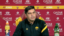 VIDEO Roma-Verona, Fonseca e il caso Dzeko: “Vorrei dire solo una cosa, sulla fascia a Pellegrini…”