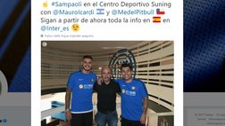 Inter, Sampaoli al Suning Training Centre: incontrati Icardi e Medel