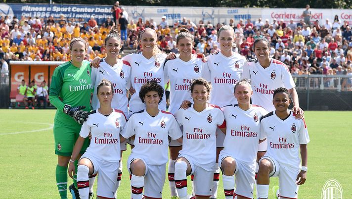Foto Alfredo Falcone - LaPresse
15/09/2019 Roma ( Italia)
Sport Calcio Femminile
Roma - Milan 
Stadio Tre Fontane di Roma
Nella foto: 