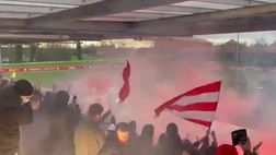Tifosi ospiti, stadio di Lens chiuso: allenamento pre-derby, gli ultras Lille si consolano così…