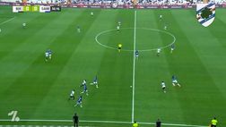 Il gol di Sabiri da centrocampo in Besiktas-Sampdoria | VIDEO