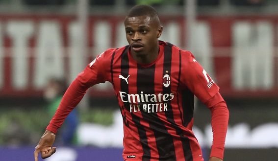 Pierre Kalulu (difensore AC Milan) qui durante il derby Milan-Inter 0-0 (Coppa Italia 2021-2022) | News (Getty Images) Pierre Kalulu AC Milan derby Milan-Inter 0-0 Coppa Italia 2021-2022