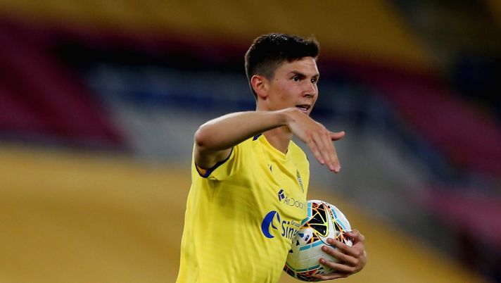 Matteo Pessina, qui con la maglia dell'Hellas Verona (credits: GETTY Images) 