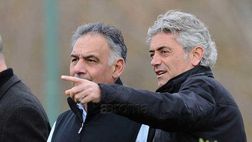 Pallotta si tuffa in piscina vestito per la squadra