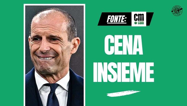 Panchina Milan, cena tra Paratici ed Allegri: sullo sfondo i rossoneri?