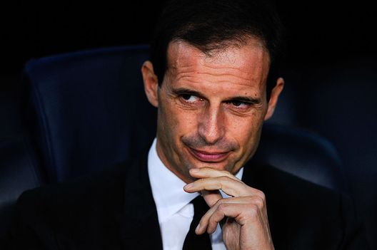BARCELONA, SPAIN - NOVEMBER 06: Head coach Massimiliano Allegri of AC Milan looks on during the UEFA Champions League Group H match Between FC Barcelona and AC Milan at Camp Nou on November 6, 2013 in Barcelona, Spain. (Photo by David Ramos/Getty Images) BARCELONA, SPAIN - NOVEMBER 06: Head coach Massimiliano Allegri of AC Milan looks on during the UEFA Champions League Group H match Between FC Barcelona and AC Milan at Camp Nou on November 6, 2013 in Barcelona, Spain. (Photo by David Ramos/Getty Images)