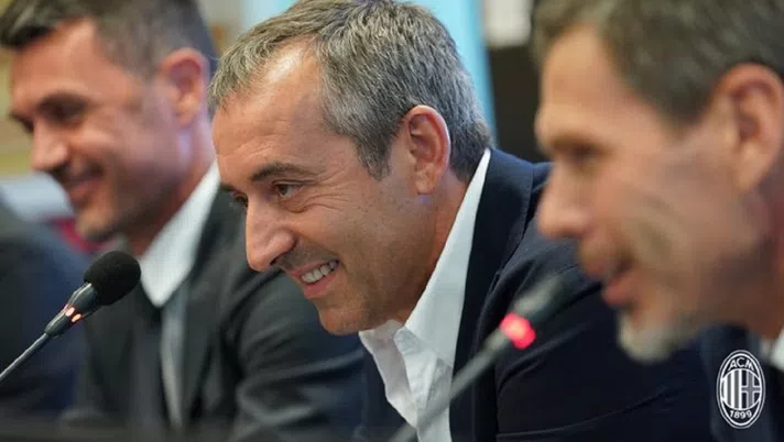 Paolo Maldini, Marco Giampaolo e Zvonimir Boban, @acmilan