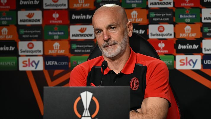 Stefano Pioli AC Milan conferenza stampa Europa League