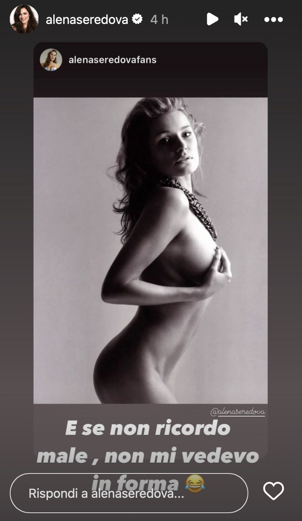 Alena Seredova ironizza su una sua vecchia foto senza veli: “Se non ricordo male…”- immagine 2